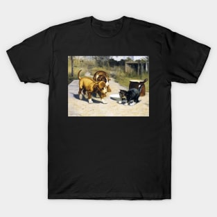 Courage is Half the Battle, By John Henry Dolph Digitally Enhanced T-Shirt